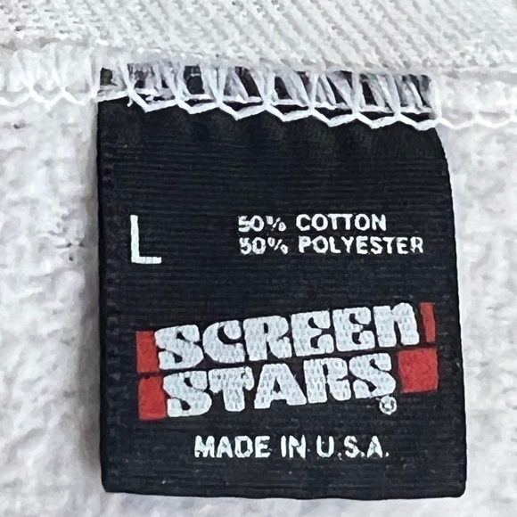 Vintage 80s Military Reach for The Stars 1980s Screen Stars Sweatshirt - Picture 6 of 6